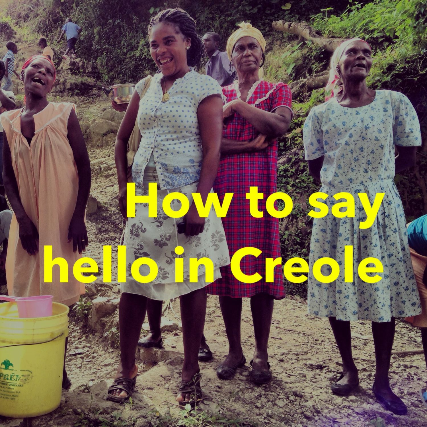 how to say hello how are you in haitian creole